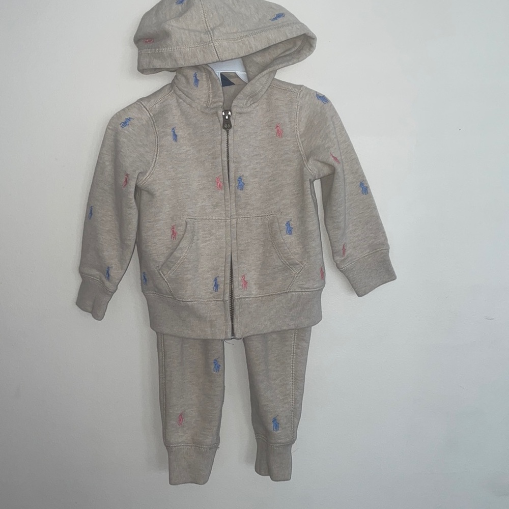 Kids polo 2 piece set